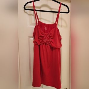 Lane Bryant red strap tank top 22/24